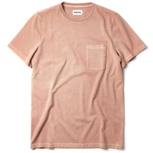 Taylor Stitch Heavy Bag Tee - Dusty Rose - 46 (XXL)
